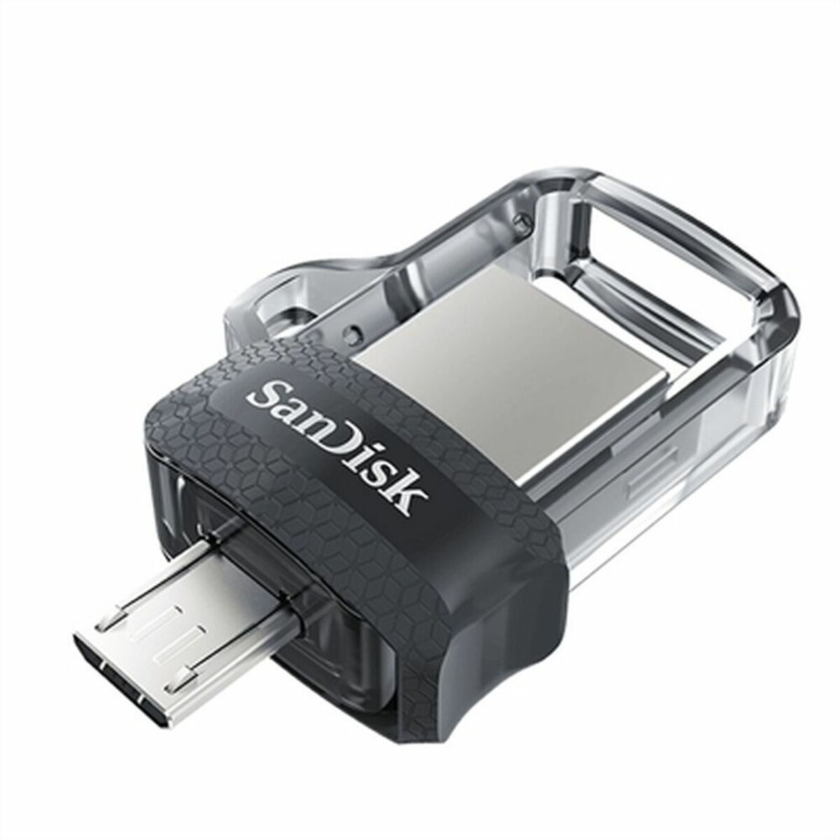 Clé USB SanDisk Ultra Dual m3.0 Argenté 128 GB