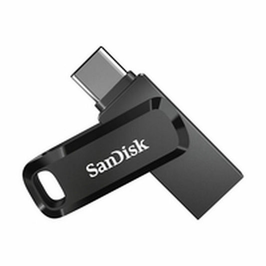Clé USB SanDisk Ultra Dual Drive Noir Noir/Argenté 128 GB