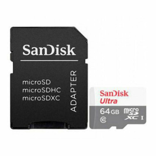 Carte Mémoire SDXC SanDisk 64GB Ultra microSDXC 64 GB