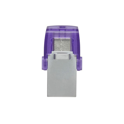 Memoria USB Kingston DTDUO3CG3/256GB Violeta Negro Morado Acero 256 GB