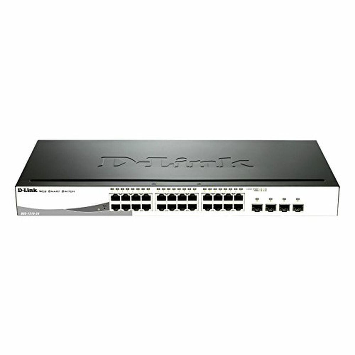 Switch D-Link DGS-1210-24/E 20 p 10 / 100 / 1000 Mbps 4 x SFP Negro