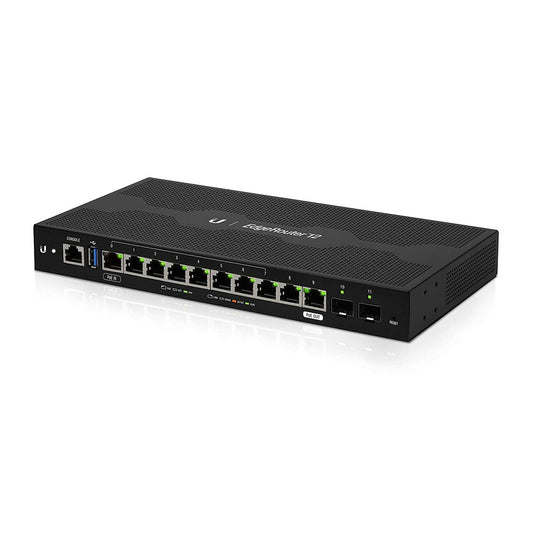 Router UBIQUITI ER-12 1000 MHz Noir