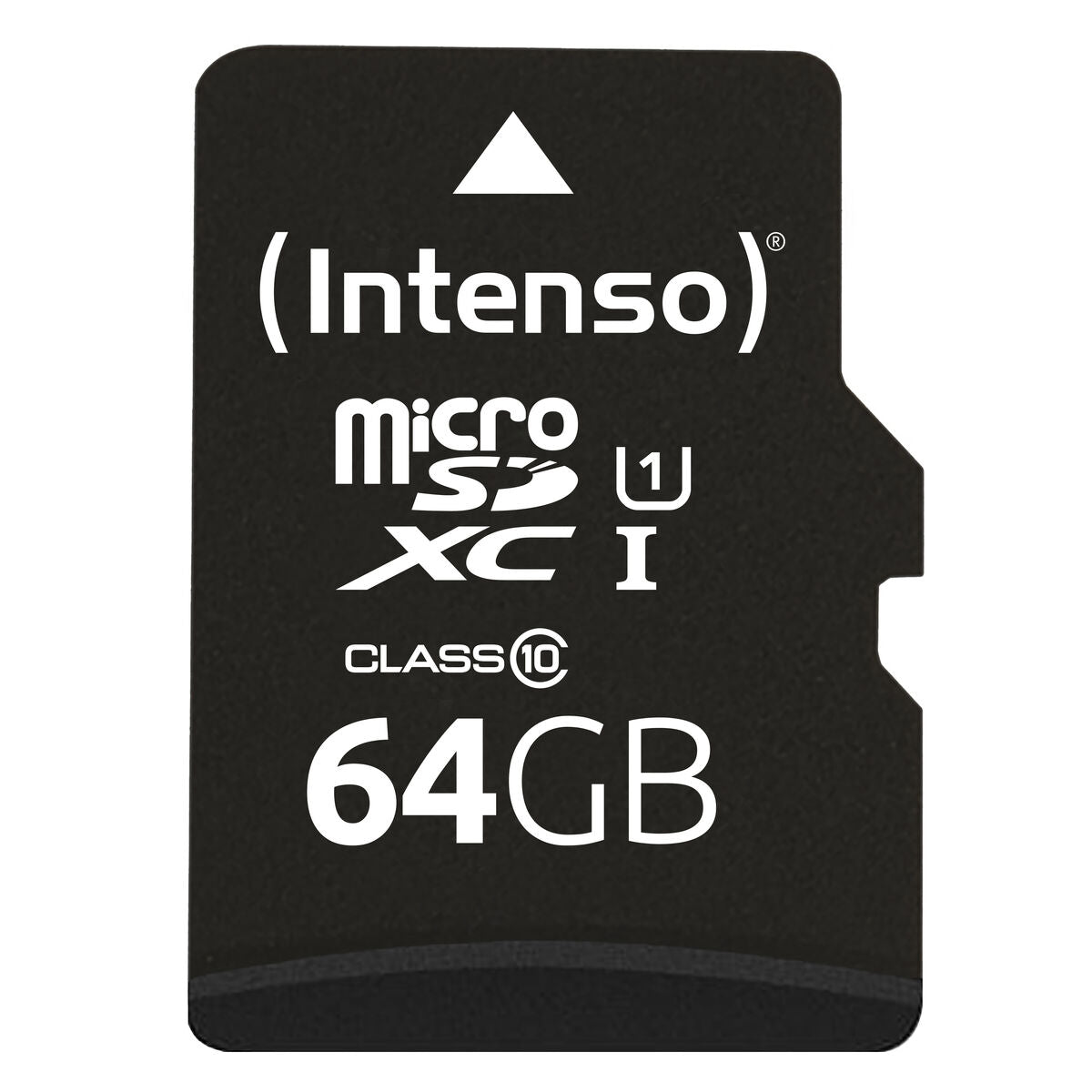 Carte Mémoire Micro SD avec Adaptateur INTENSO 64 GB