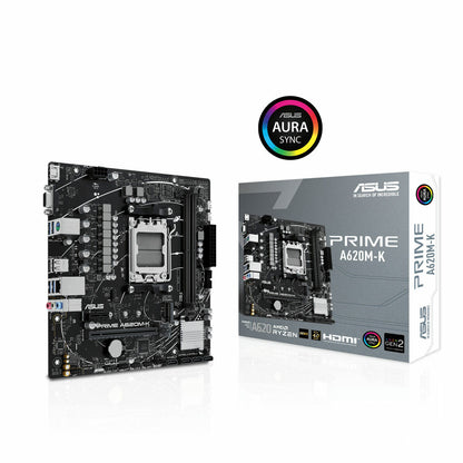 Motherboard Asus A620M-K AMD A620 AMD AM5