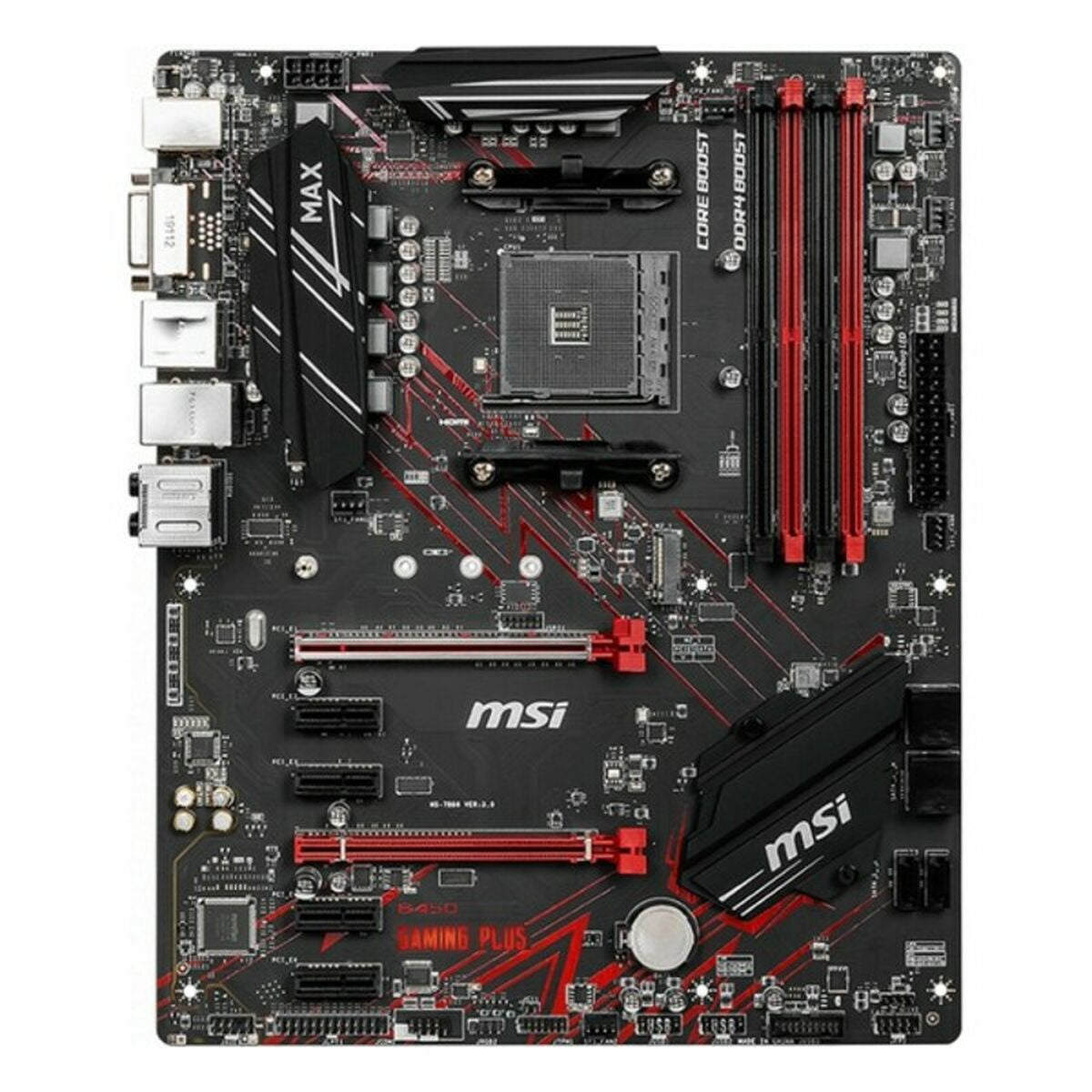 Placa Base MSI B450 Gaming Plus MAX AMD B450 AMD AMD AM4