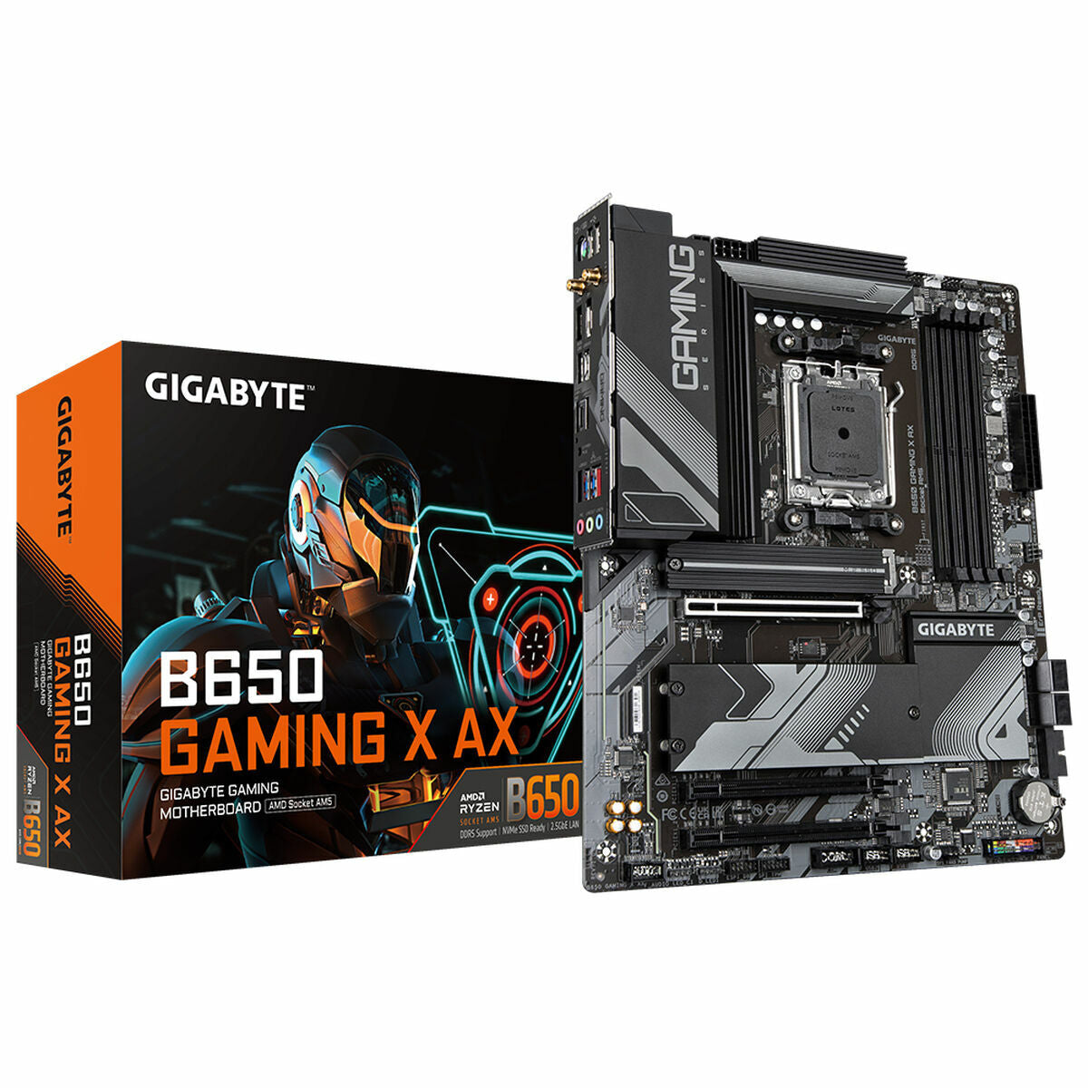 Placa Base Gigabyte B650 GAMING X AX AMD B650 AMD AM5