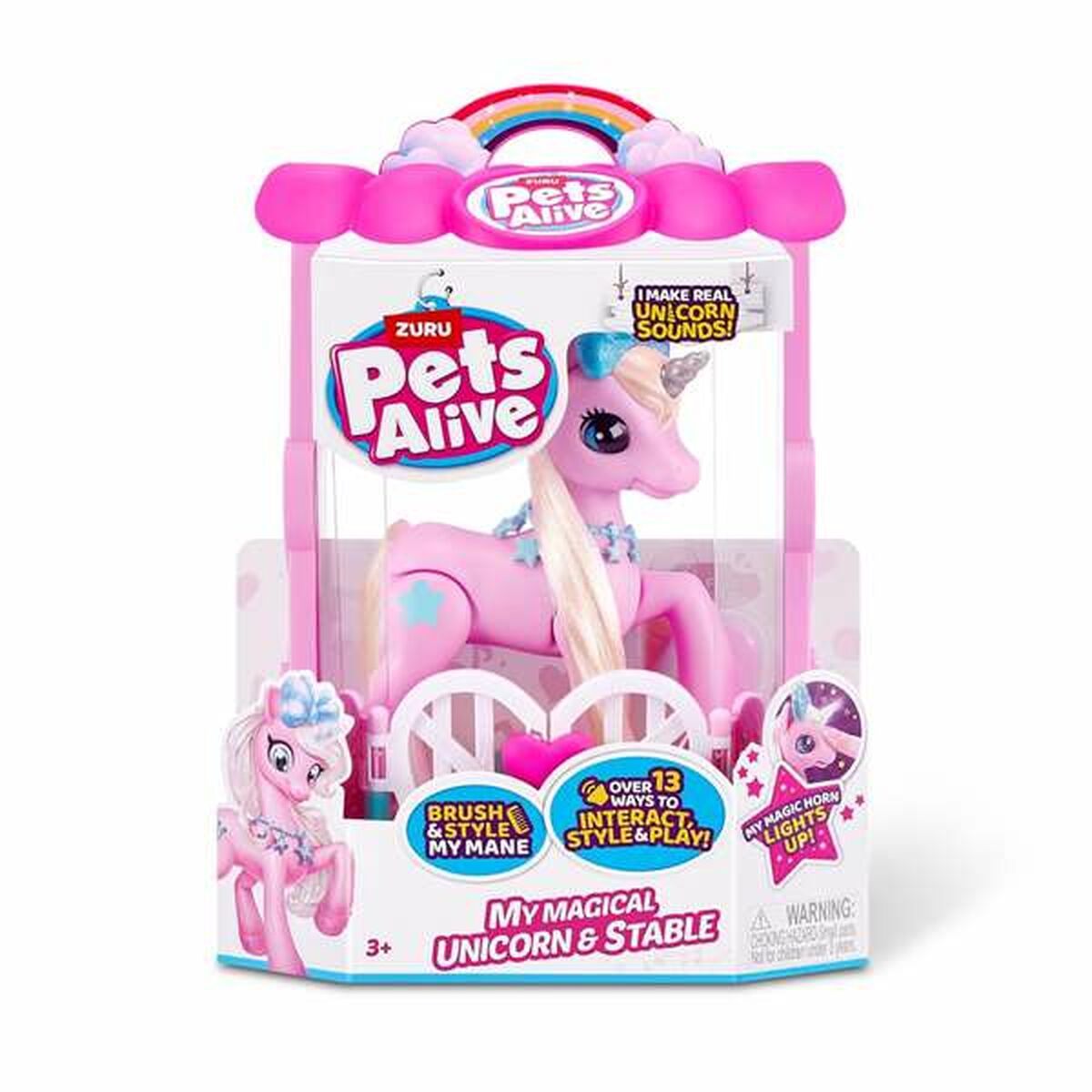 Robot Alexander McQueen Pets Alive Rosa Unicornio