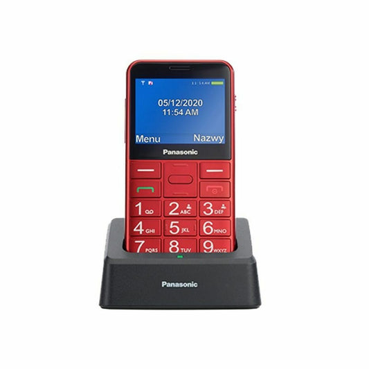 Téléphone portable pour personnes âgées Panasonic KX-TU155EXRN Rouge