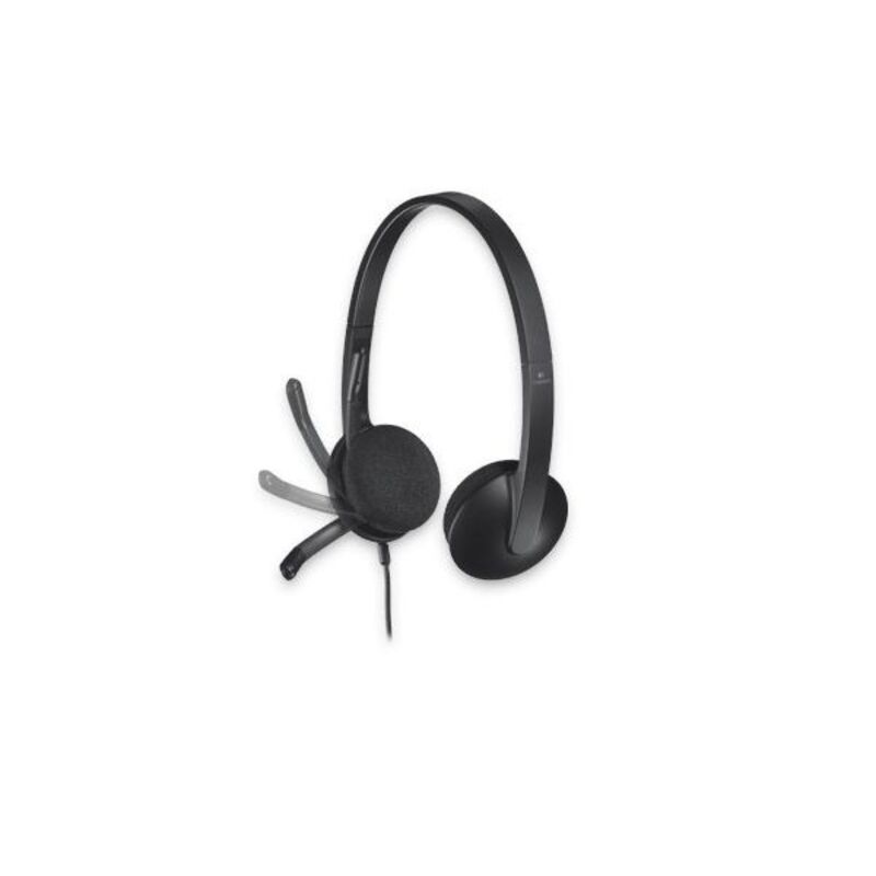 Auriculares con Micrófono Logitech 981-000475 Negro