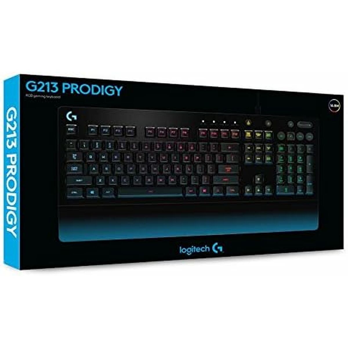 Keyboard Logitech G213 Prodigy Black Qwerty US