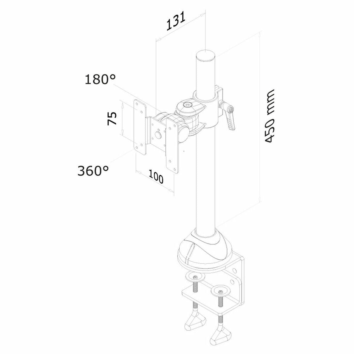 Soporte de Mesa para Pantalla Neomounts FPMA-D965           