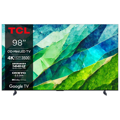 TV intelligente TCL 98C855 4K Ultra HD QLED AMD FreeSync 98"