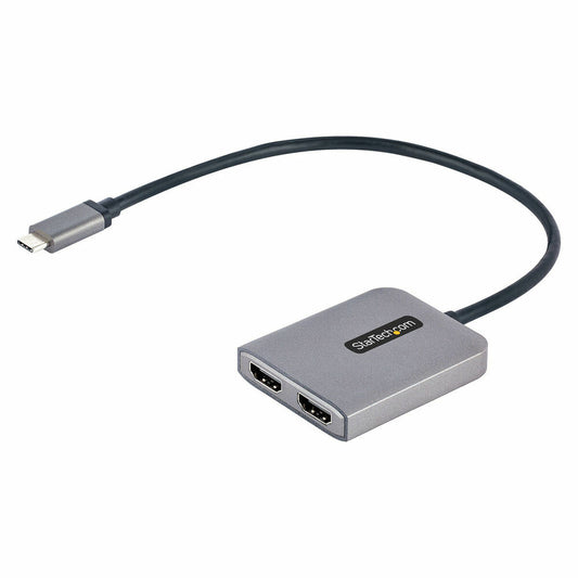 Hub USB Startech MST14CD122HD Gris Noir Noir/Gris