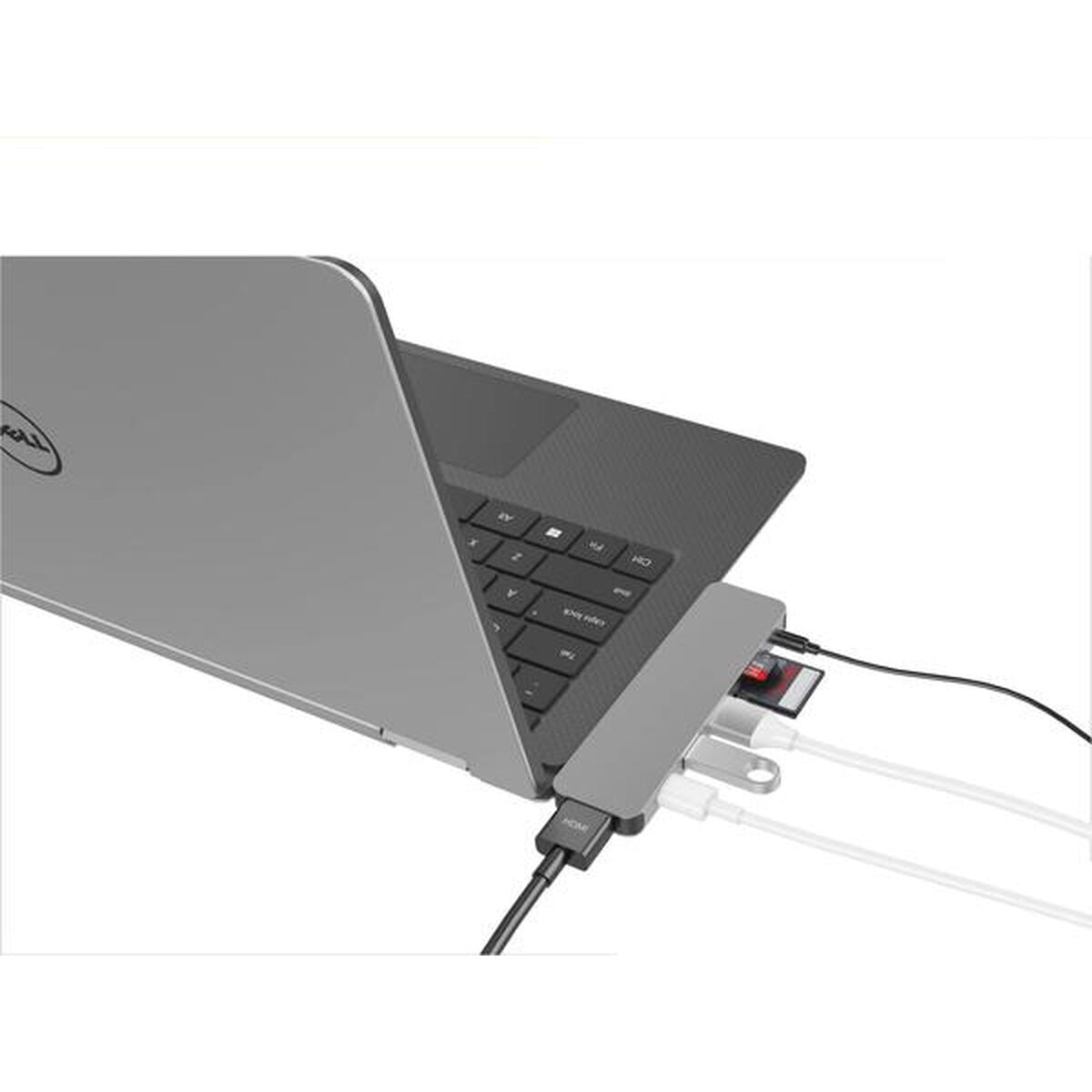 USB Hub Targus GN21D-SILVER Grey