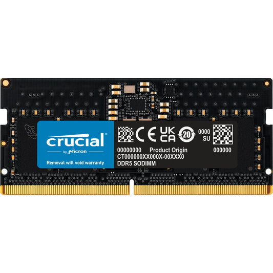 Mémoire RAM Crucial CT8G52C42S5 8 GB DDR5 SDRAM DDR5 5200 MHz CL42