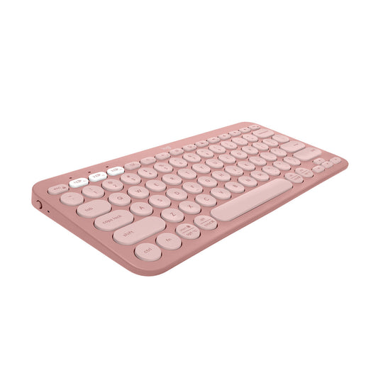 Teclado Inalámbrico Logitech K380s Rosa Qwerty Español