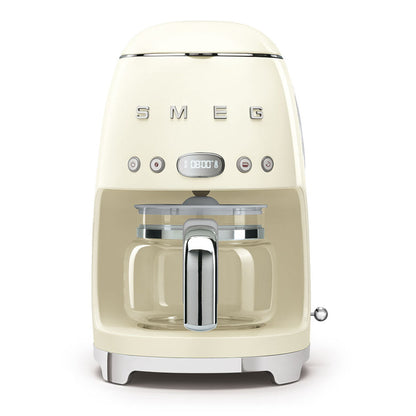 Cafetera de Goteo Smeg DCF02CREU 1050 W Retro Gris