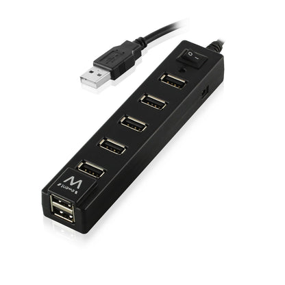 Hub USB Ewent EW1130 Noir