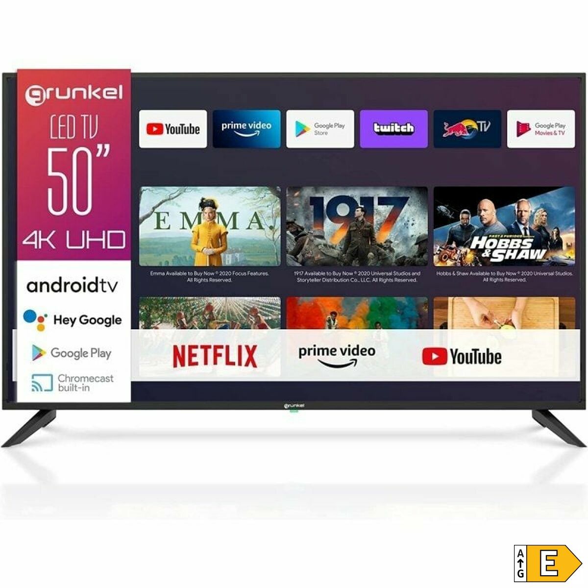 TV intelligente Grunkel 5022GOO 50" LED