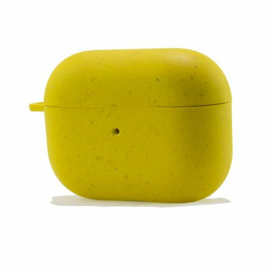 Housse pour AirPods Pro KSIX Eco-Friendly Jaune