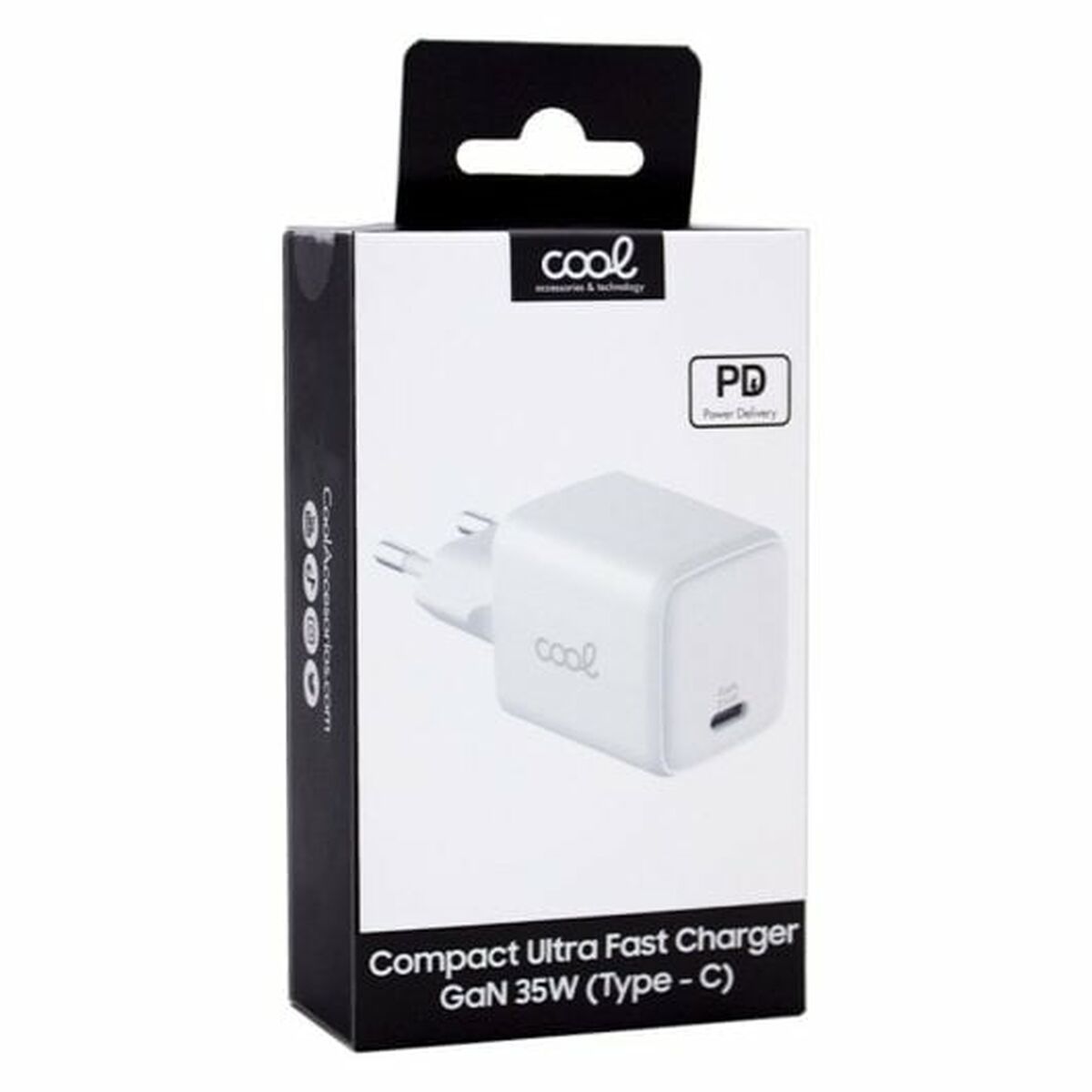 Chargeur mural Cool Ultra Fast PD Blanc 35 W