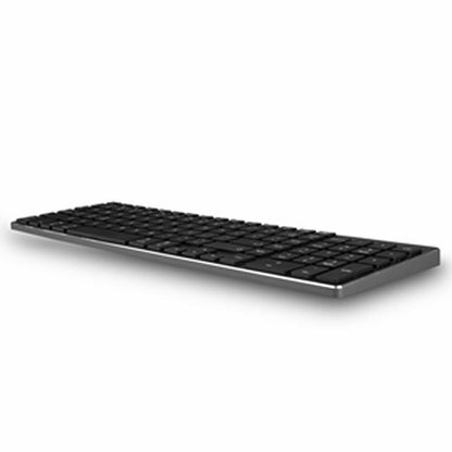 Keyboard NGS MULTI-DEVICE Black Black/Silver Spanish Qwerty