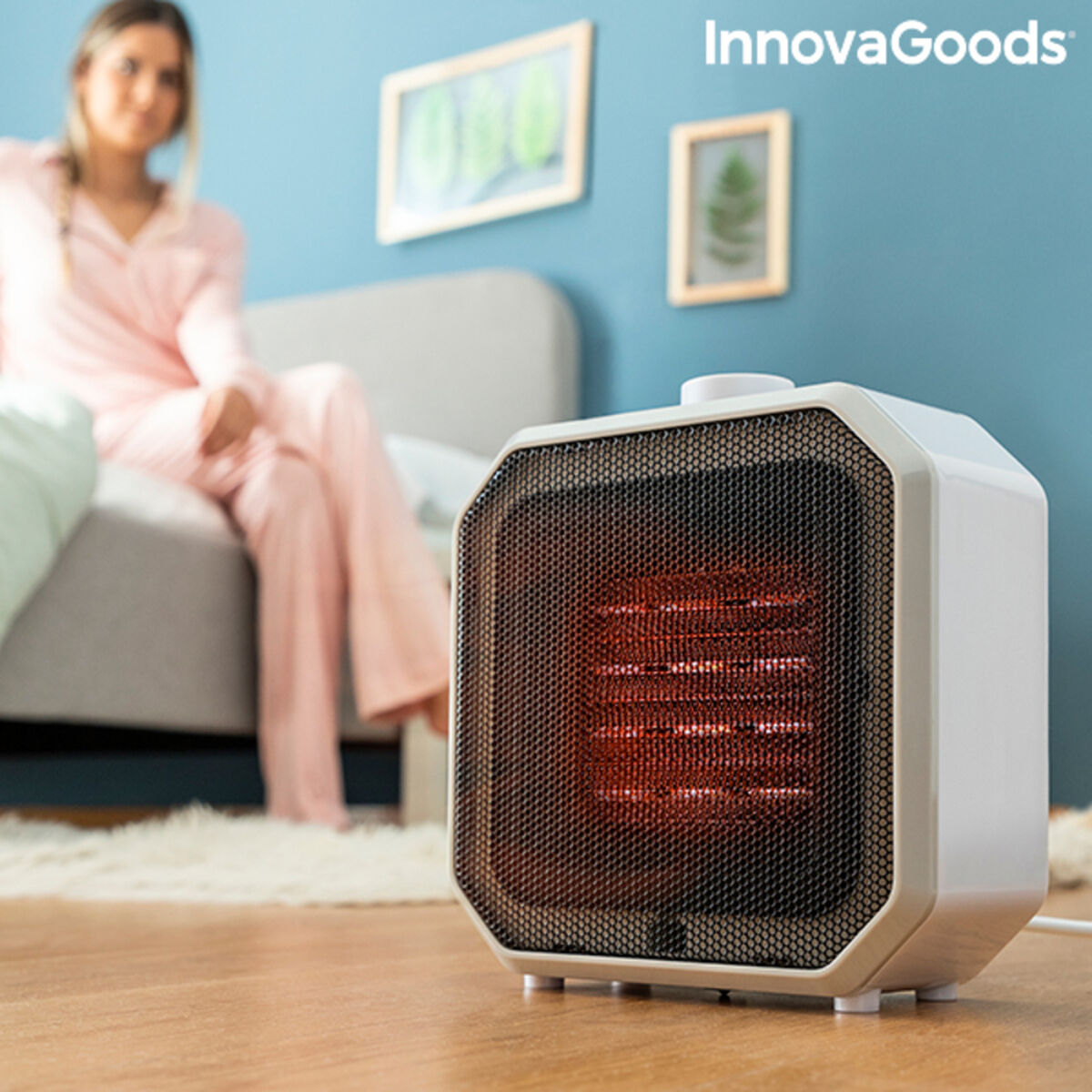 Portable Ceramic Heater Sakhan InnovaGoods 1500W