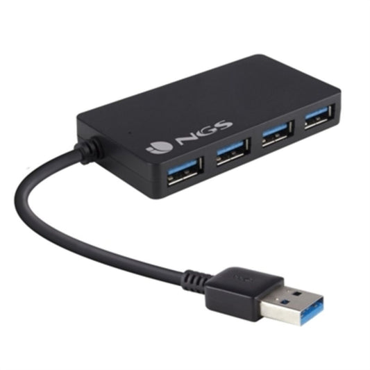 Hub USB NGS NGS-HUB-0044 Noir 480 Mbps