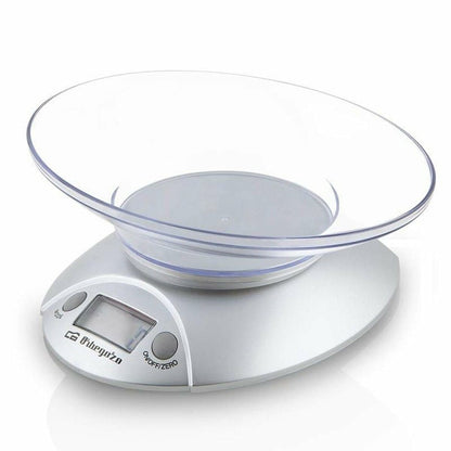 Báscula de Cocina Orbegozo PC 1009 3 Kg Plateado