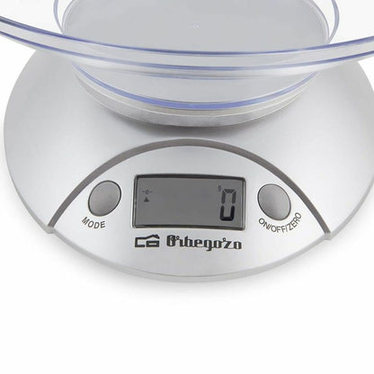 kitchen scale Orbegozo PC 1009 3 Kg Silver