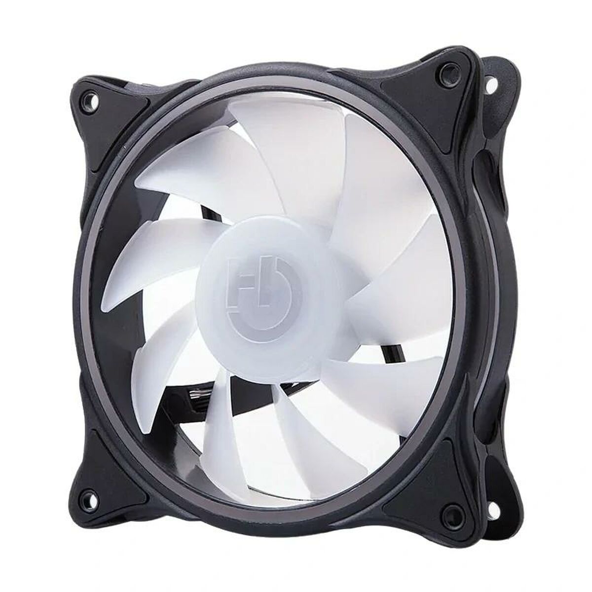 Ventilador de Caja Hiditec VGCH10008 Ø 12 cm ARGB Negro