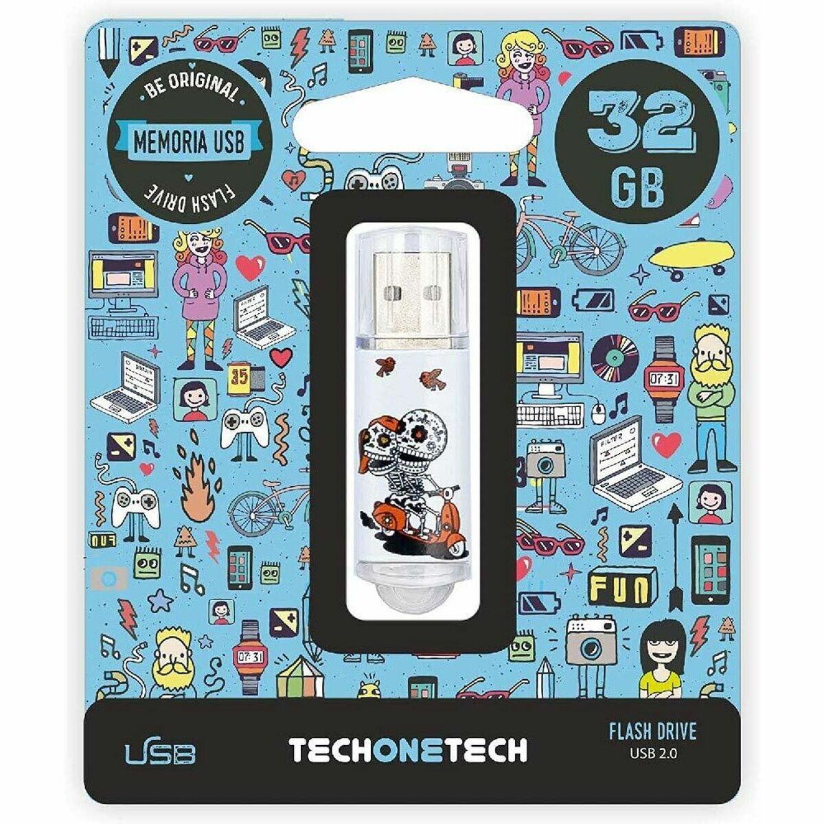 Clé USB Tech One Tech TEC4002-32 32 GB