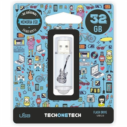 Clé USB Tech One Tech 32 GB Noir