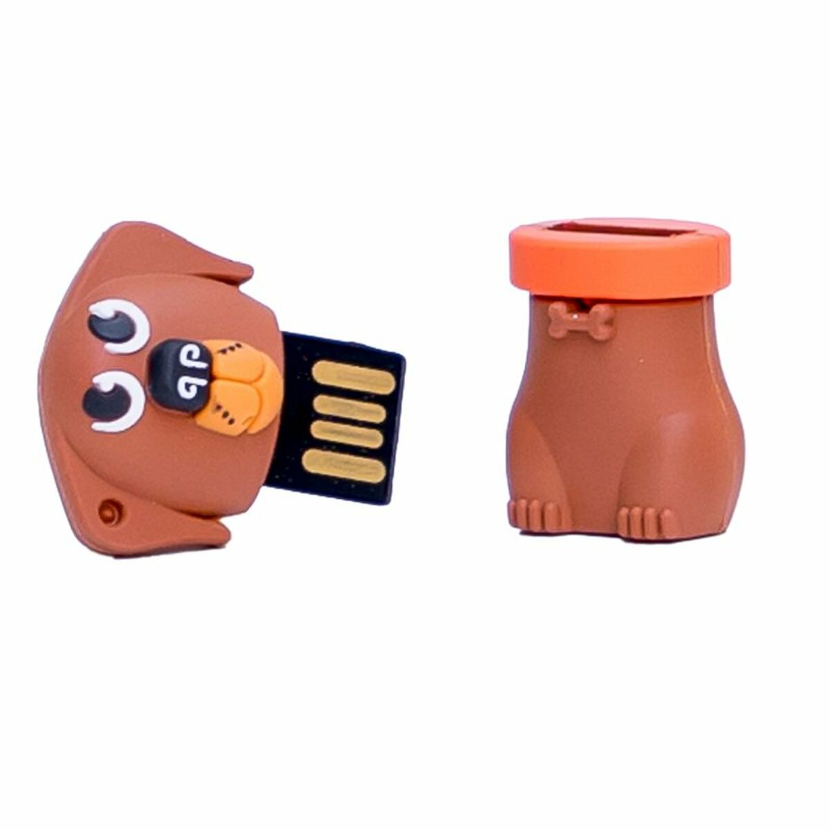 Clé USB Tech One Tech TEC5134-32 Marron 32 GB 128 GB