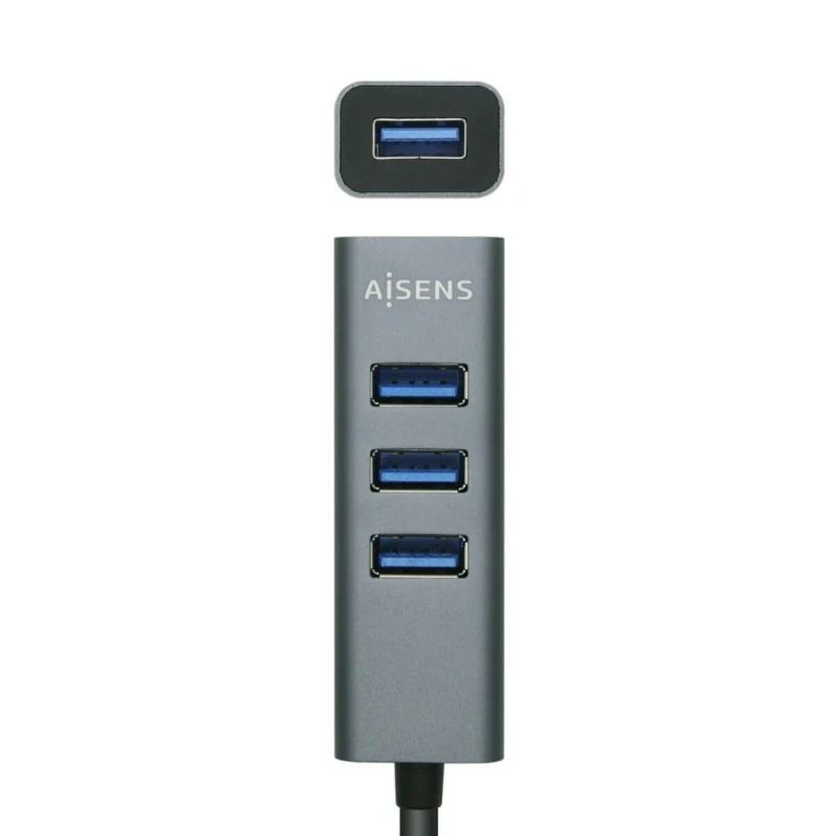 USB Hub Aisens A109-0508 Grey (1 Unit)