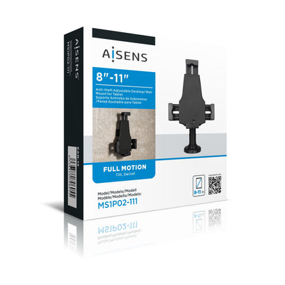 Support de tablette Aisens MS1P02-111 Noir Anti-vol