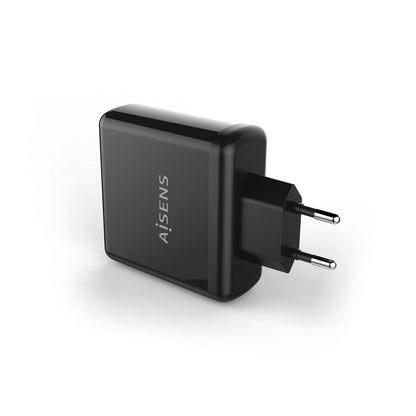 Charger Aisens ASCH-1PD60-BK Black USB-C (1 Unit)