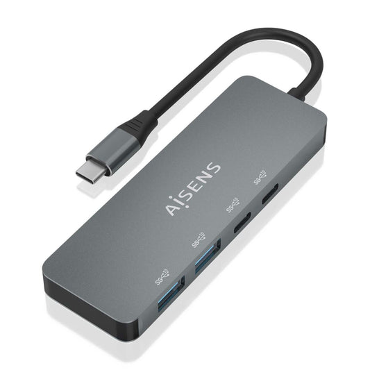 USB Hub Aisens A109-0694 Grey (1 Unit)