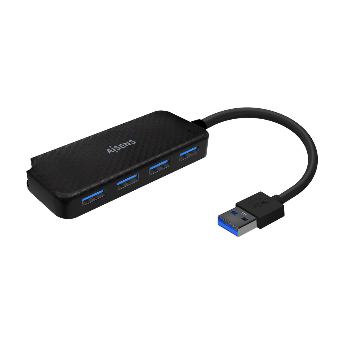 USB Hub Aisens A106-0713 Black (1 Unit)