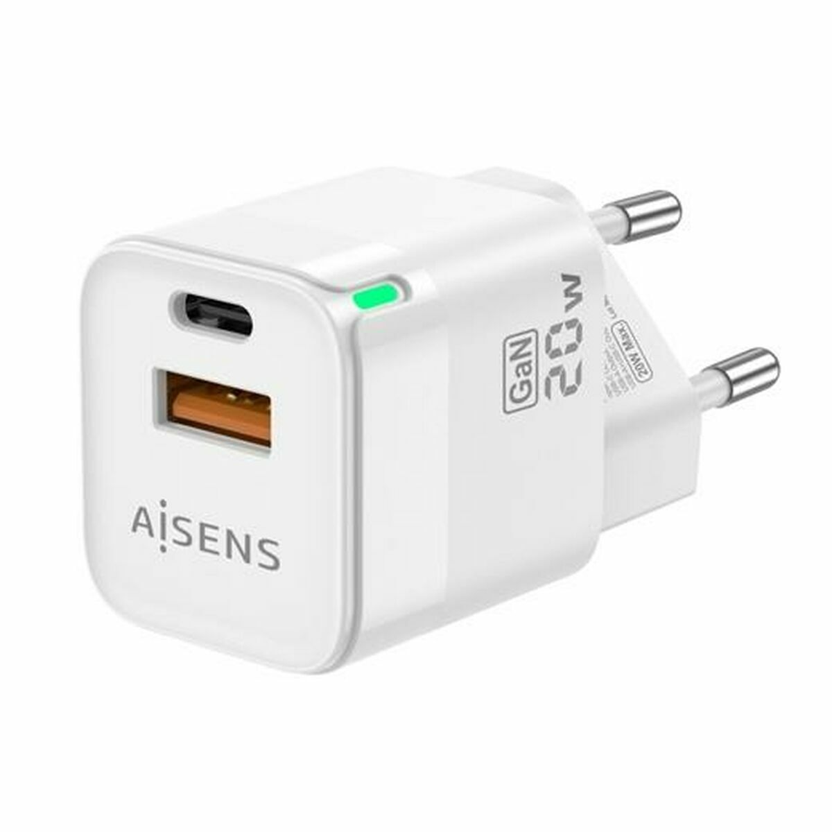 Cargador de Pared Aisens ASCH-20W2P002-W Blanco 20 W (1 unidad)