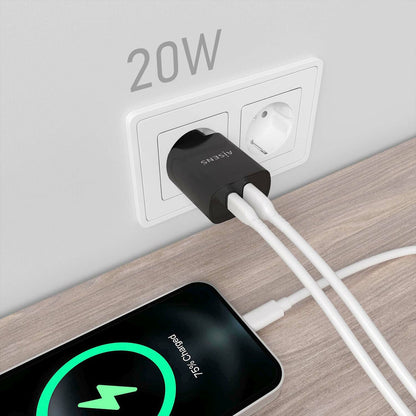 Chargeur mural Aisens A110-0755 Noir 20 W (1 Unité)