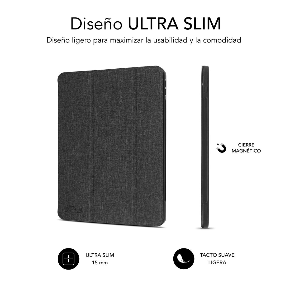 Funda para Tablet Subblim SUBCST5SC310 Negro 10,2"