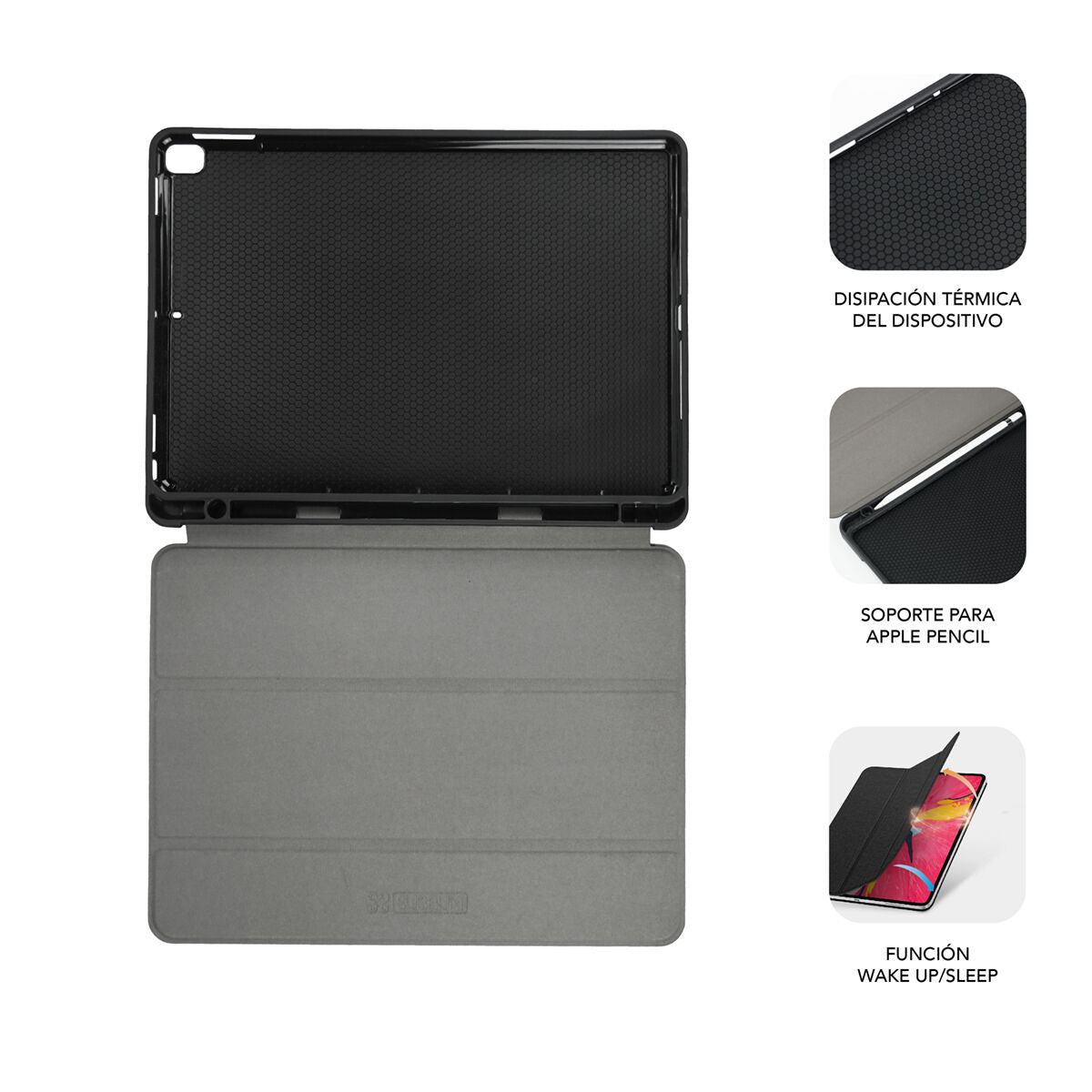 Funda para Tablet Subblim SUBCST5SC310 Negro 10,2"