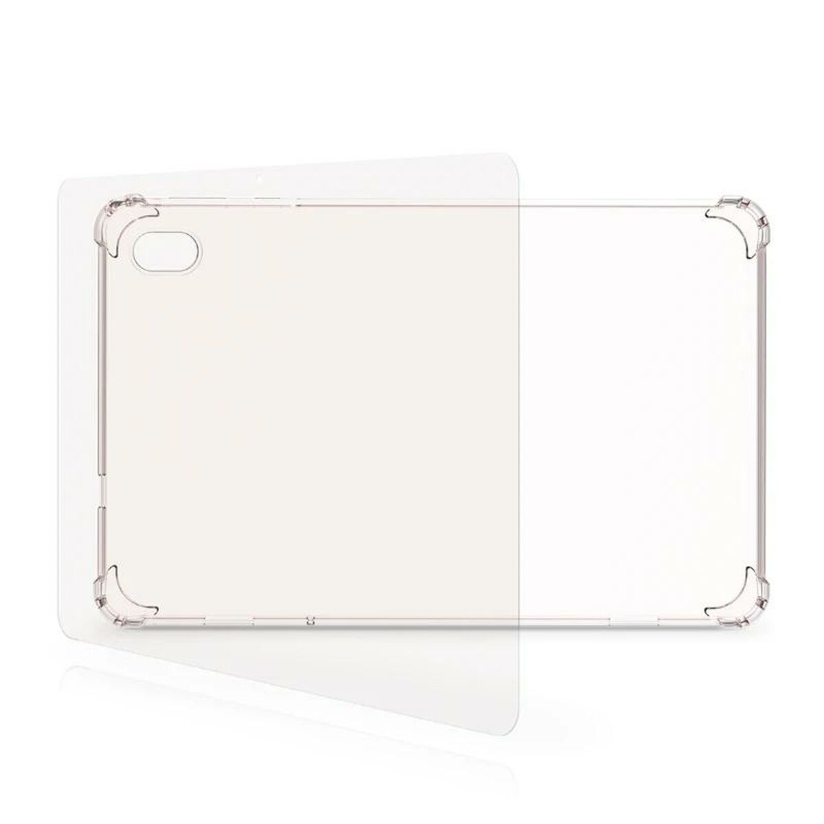 Funda para Tablet SPC Transparente Protector de Pantalla Cristal Templado