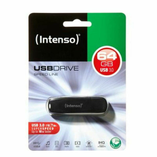 Clé USB INTENSO USB 3.0 64 GB Noir 64 GB