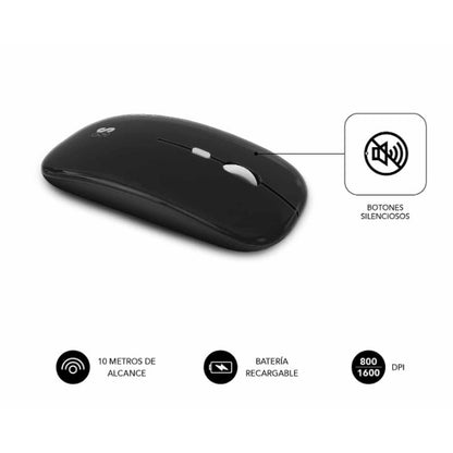 Teclado Subblim SUBKBC-OCO020 Gris