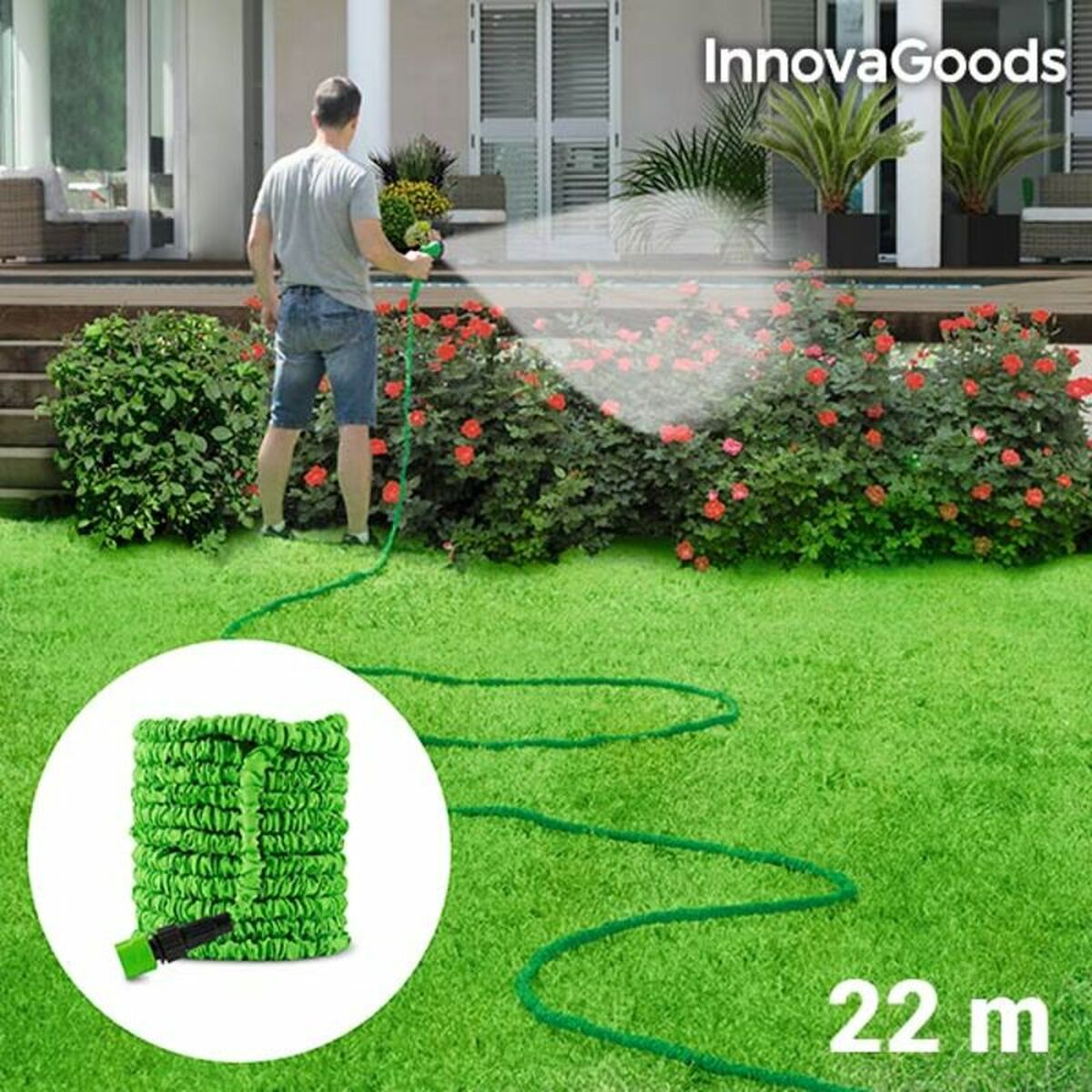 InnovaGoods Expandable Hose 22 m