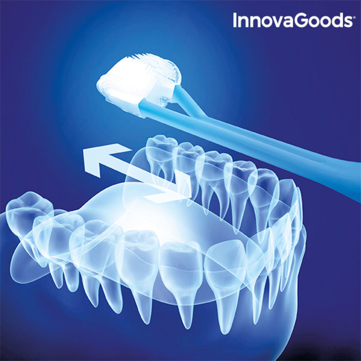 Brosse à Dents 4D InnovaGoods (Pack de 2)