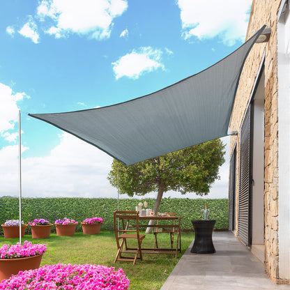 Toldo Vela de Sombra Rectangular Reshad InnovaGoods 3 x 4 m