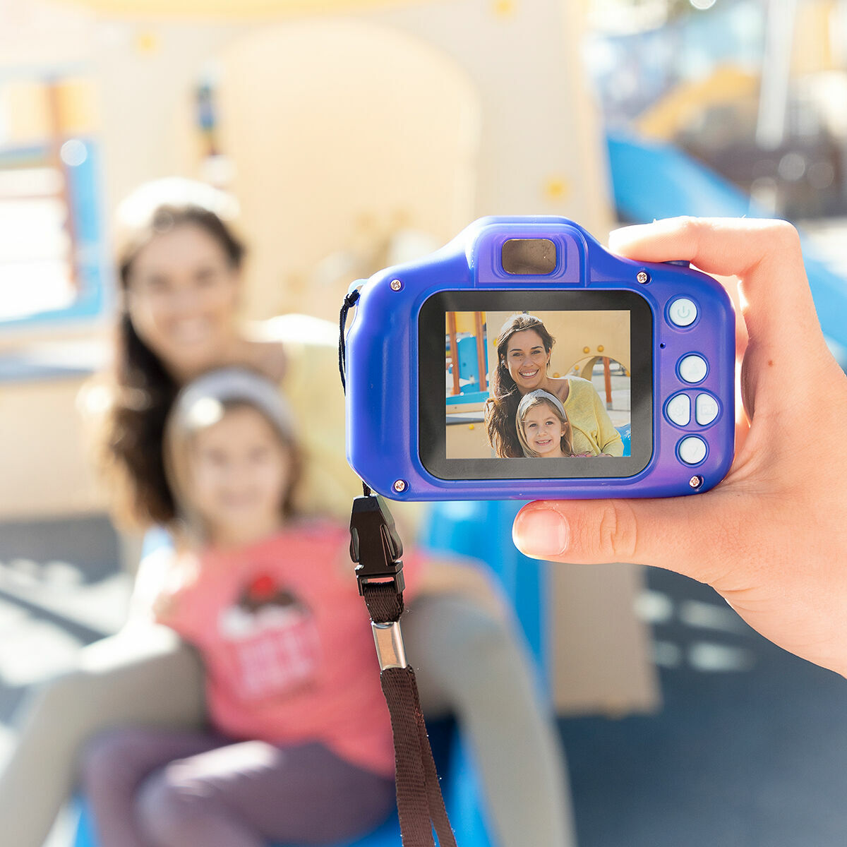 Appareil Photo Numérique Rechargeable pour Enfants avec Jeux Kiddak InnovaGoods